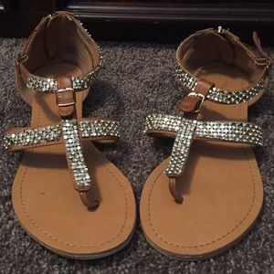 Cute Sparkly Sandals